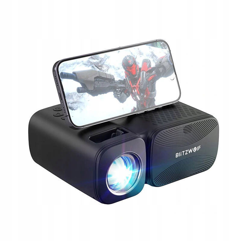 Blitzwolf Projektor Led Wi-Fi Bluetooth 1280 X 720P 250 Ansi 1080P