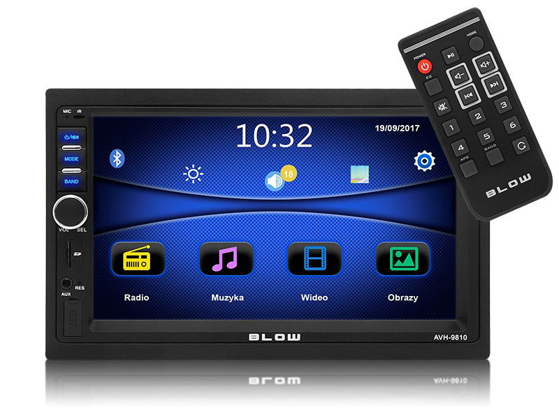 Blow Rádio AVH-9810 2DIN 7"