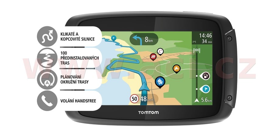 Bluetooth navigácia Rider 550 Premium Pack, TomTom 1GF0.002.11