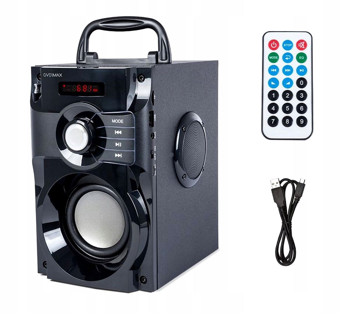 Bluetooth Reproduktor Usb Sd Aux Radio Fm Na Darček