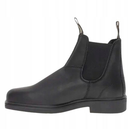Blundstone Čierne Kožené Šnurovacie S Elastickými Vložkami 44 6AB