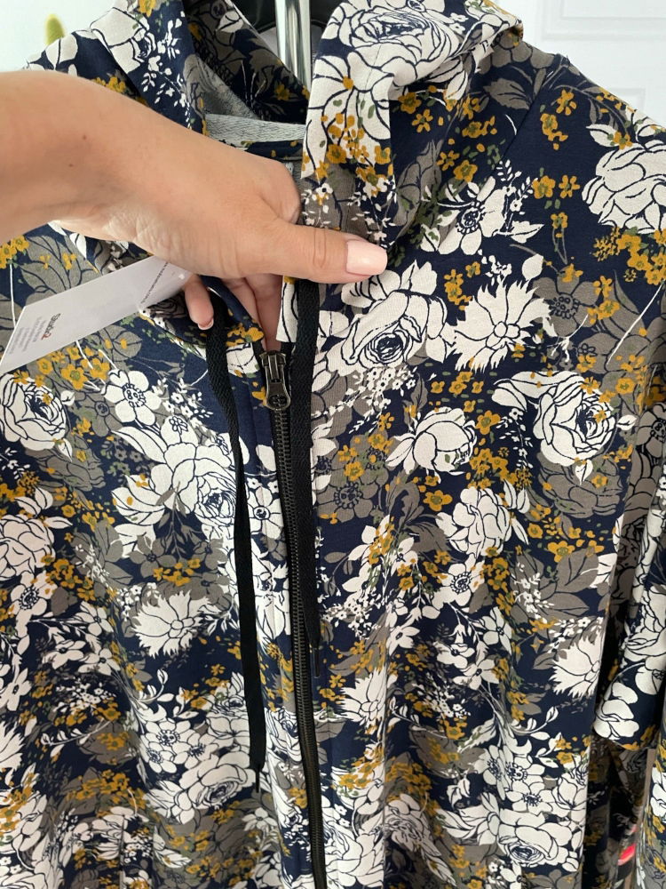 Bluza Na Zips Poľsko maxi+size Nová veľ 56/58