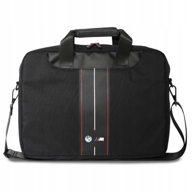 Bmw Nylon Red Stripe Taška na notebook 16" (čierna)