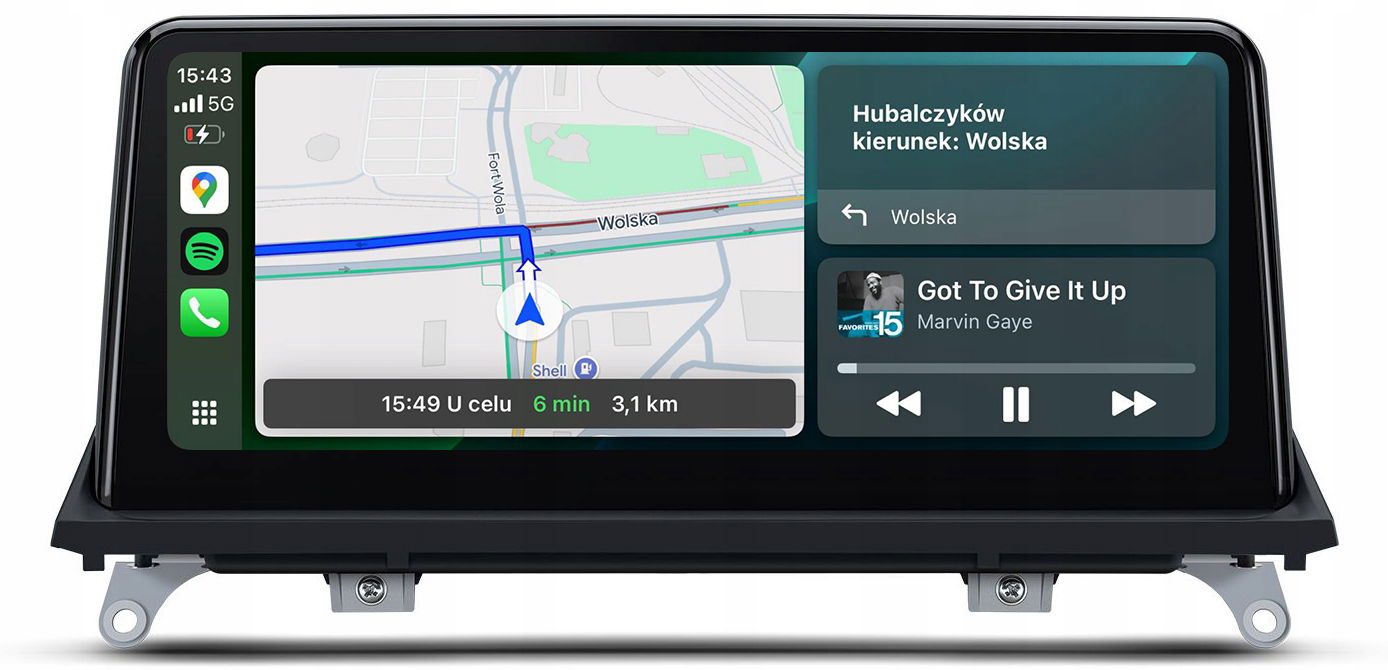Bmw X5 E70 X6 E71 Najnovší Android Navigácia Carplay CCC CIC