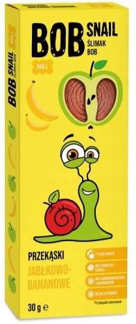 Bob Snail jablko-banán 30 g