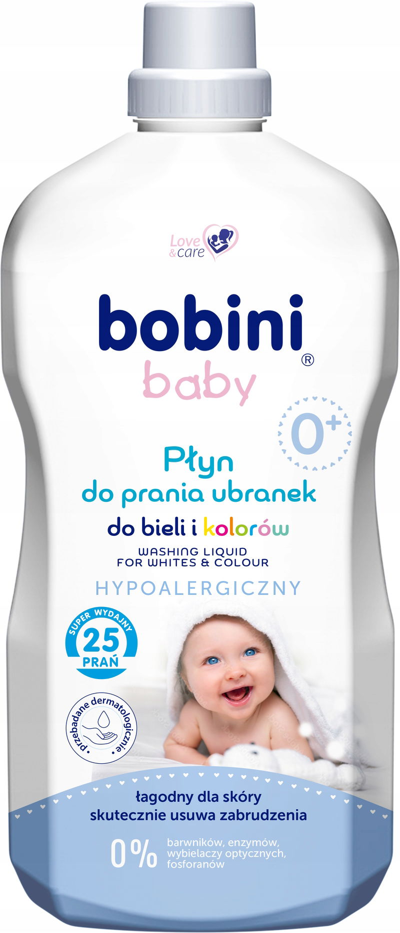 Bobini Baby Tekutý prací prostriedok na oblečenie 1,8 l