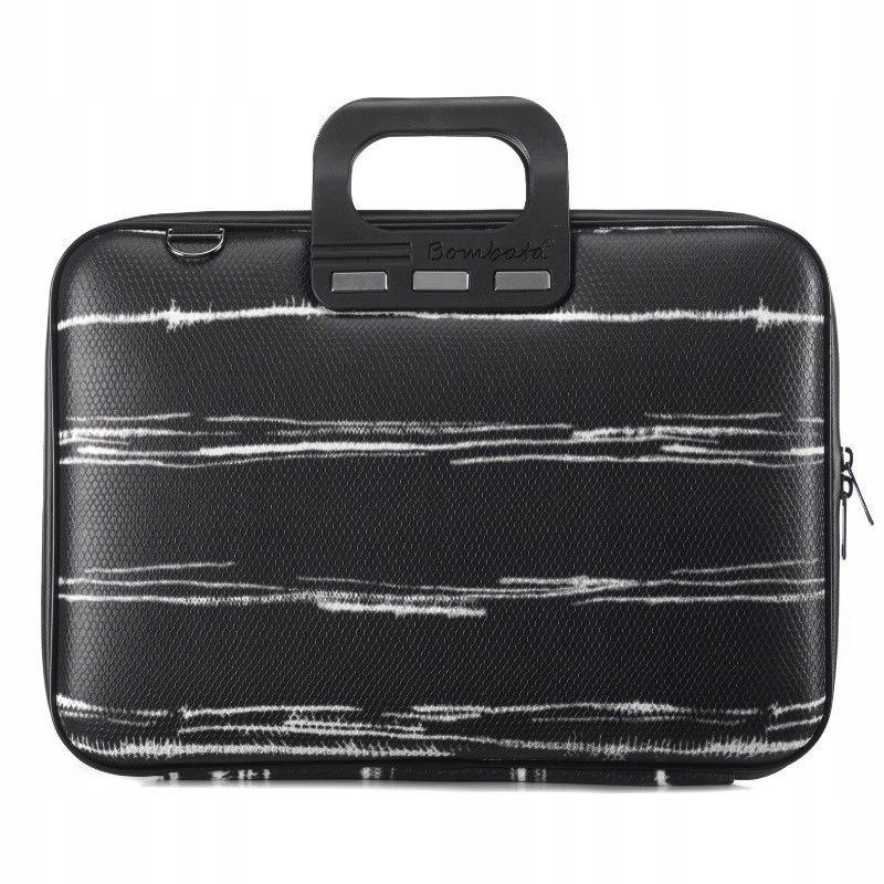 Bombata Black&White taška na notebook 15"-16" čierna