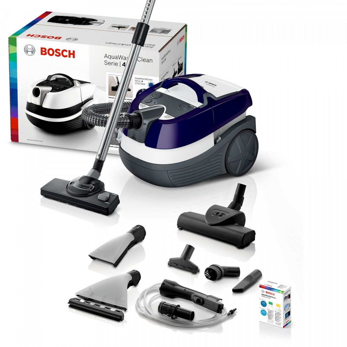 Bosch Aqua Wash&Clean BWD41740 Prací vysávač