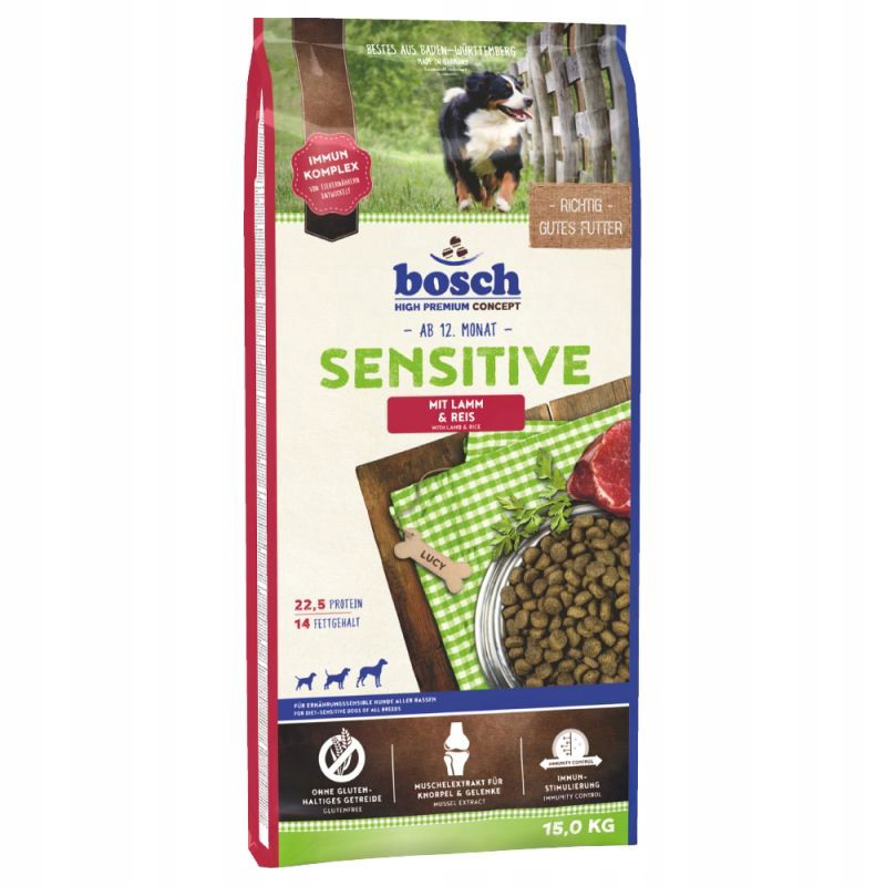 Bosch Sensitive Lamb & Rice 15 kg