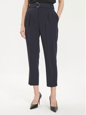 Boss Dámske látkové nohavice Hugo Boss-50490037 404 Tmavomodré