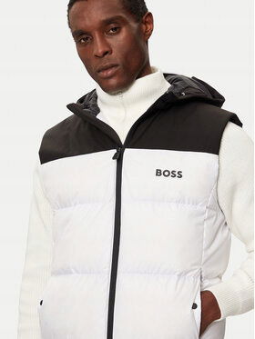 Boss Pánska vesta biela 50522646
