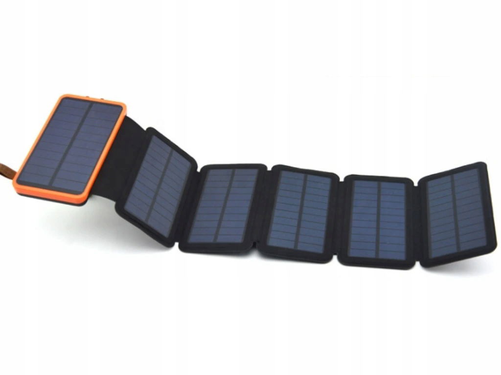 Bot Solárna powerbanka SP1 20000 mAh so 6 panelmi čierna