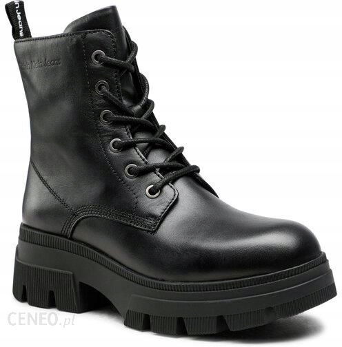Botky Calvin Klein Jeans Chunky Combat Laceup Boot YW0YW00835 R 38
