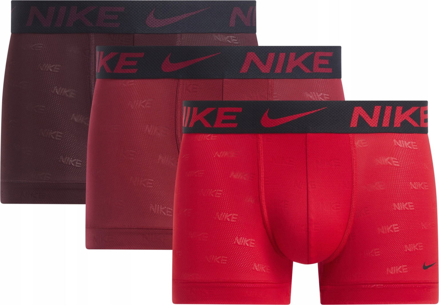 Boxerky, tangá, slipy Nike Elite Breathe Trunk 3PK