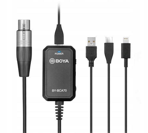 Boya BY-BCA70 – Xlr rozhranie