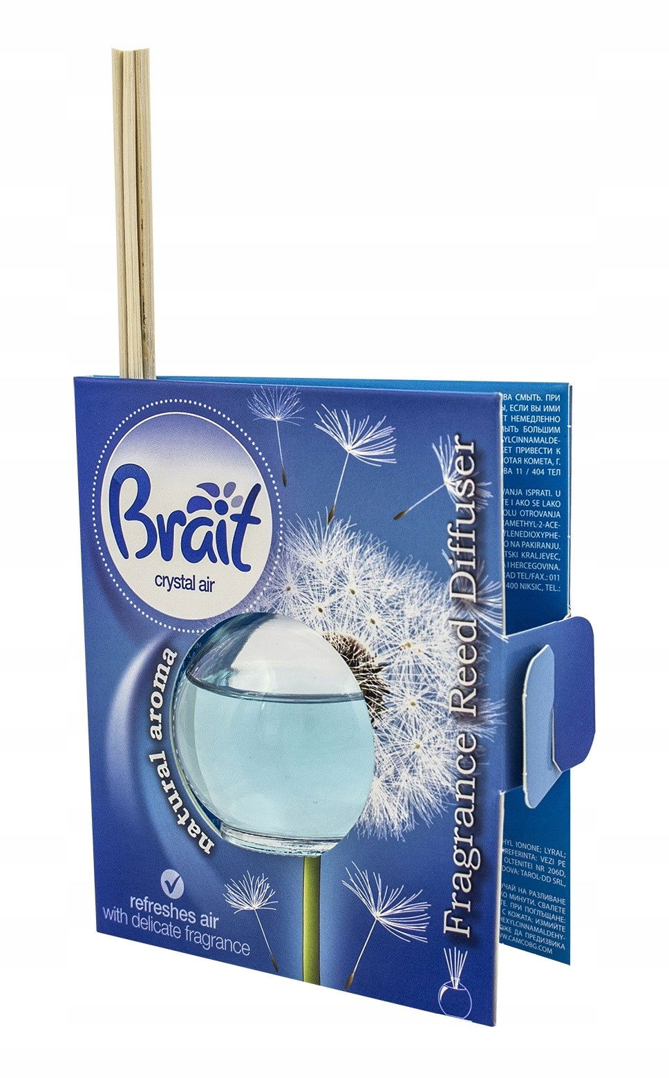 Brait Natural Aroma Vonné tyčinky Crystal Air 40 ml
