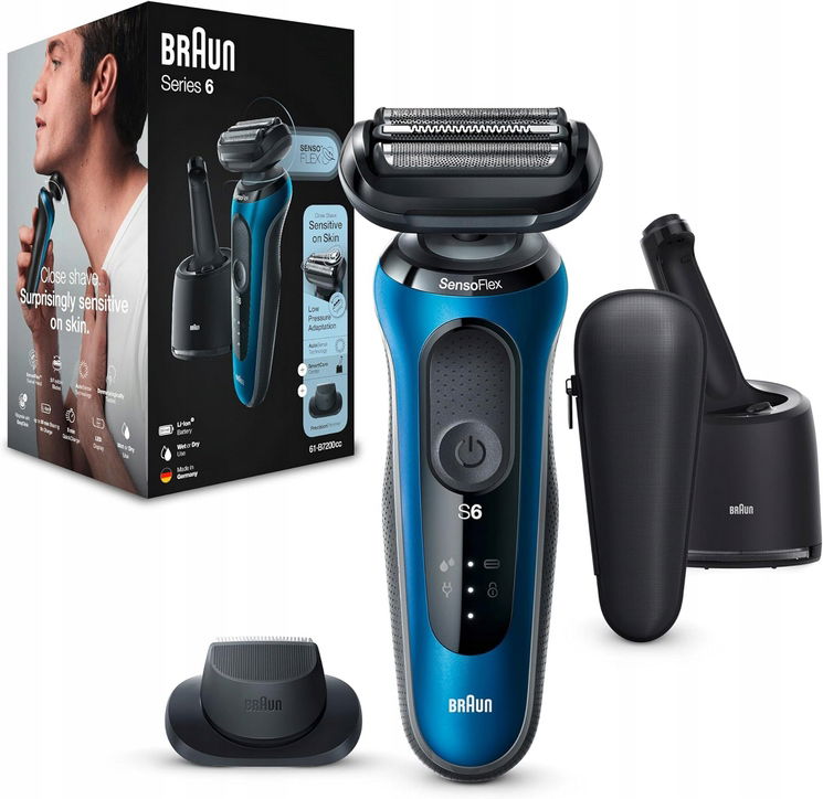 Braun 6 Elektrický holiaci strojček 61-B7200cc