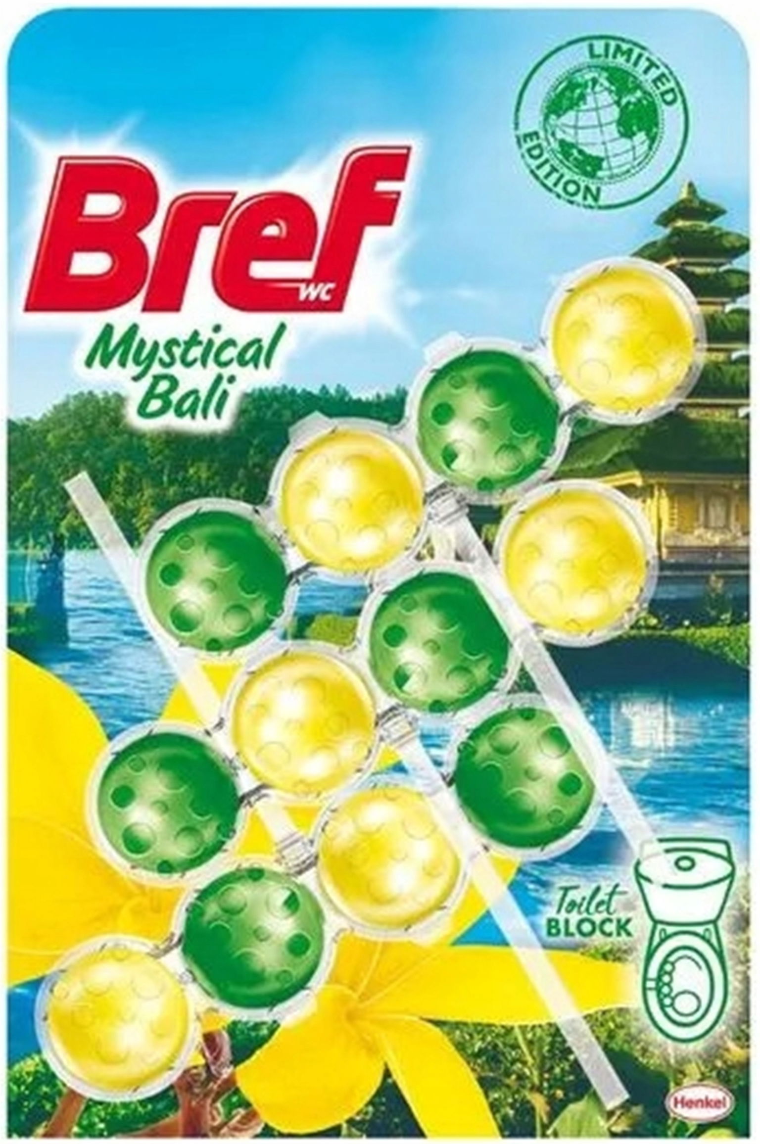 Bref Mystical Bali tuhý Wc blok 3x50g