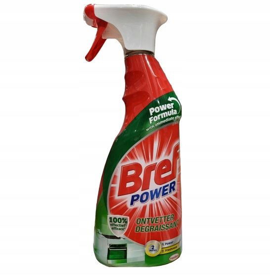 Bref Power Spray na odstránenie tuku a pripálenia 750 ml