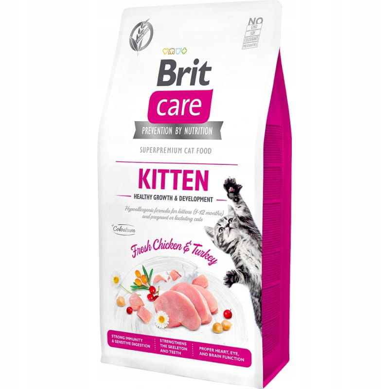 Brit Care Cat Bezobilninové Mačiatka Zdravý Rast A Vývoj 2 kg