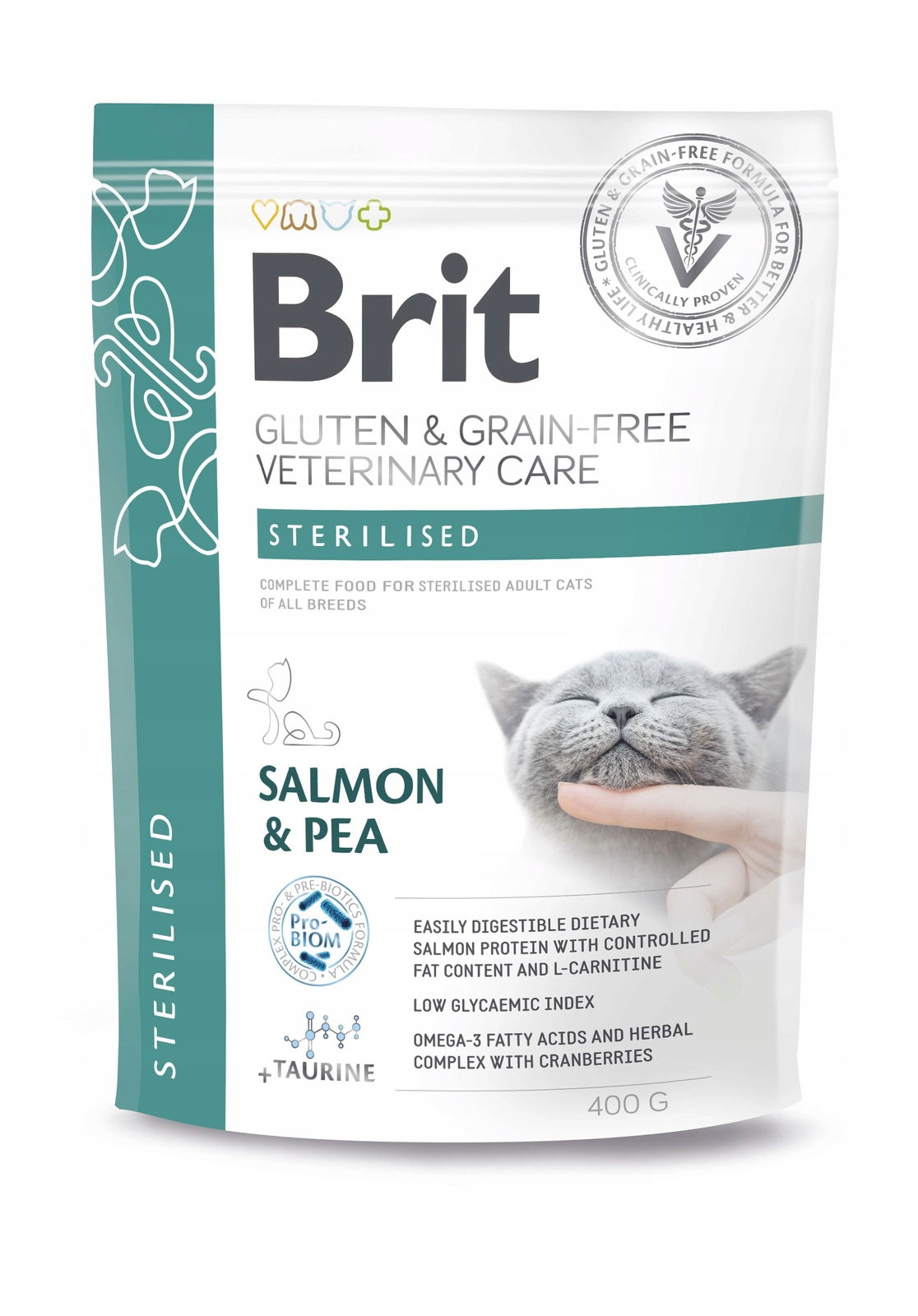 Brit Gf Veterinary Diets Cat Sterilized 400g