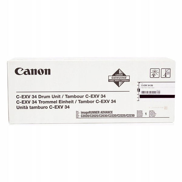 Bubon Canon C-EXV34 Originál Black v34 Oem Akcia