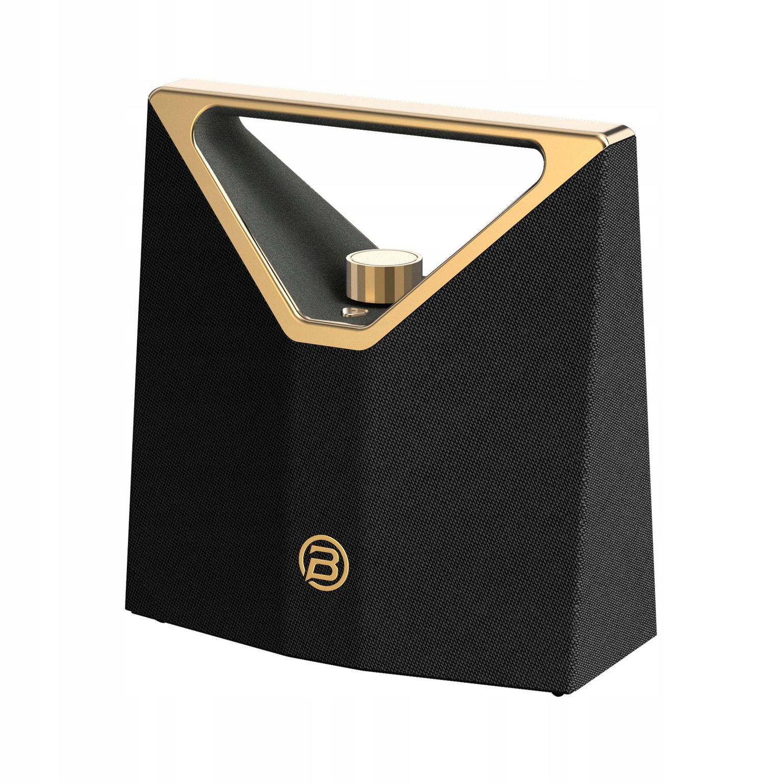 BUGANi Brief Plus prenosný Bluetooth reproduktor Black+Gold