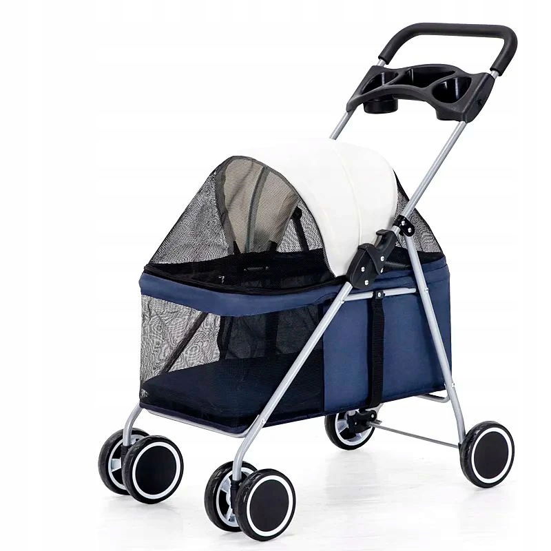 Buggy Light Kočík pre psov 46 x 91 x 69 cm, Modrá