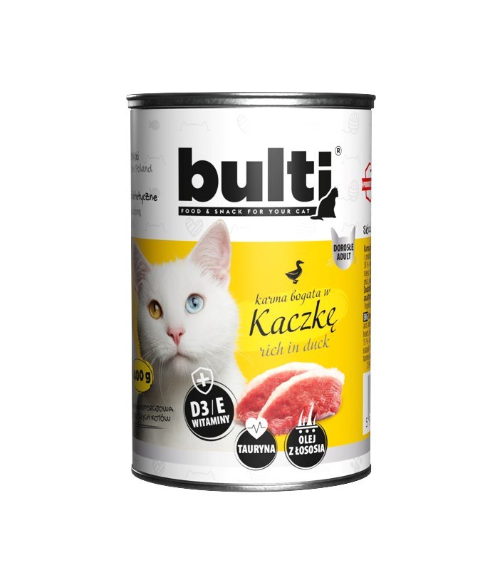 Bulti mleté mäso bohaté na kačicu pre mačky 400 g