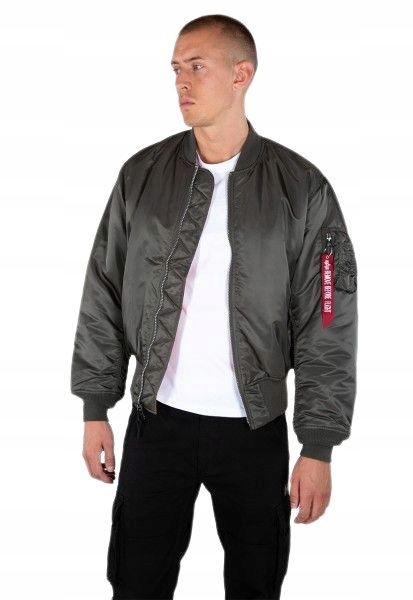 Bunda Alpha Industries MA-1 100101 04 Šedá M