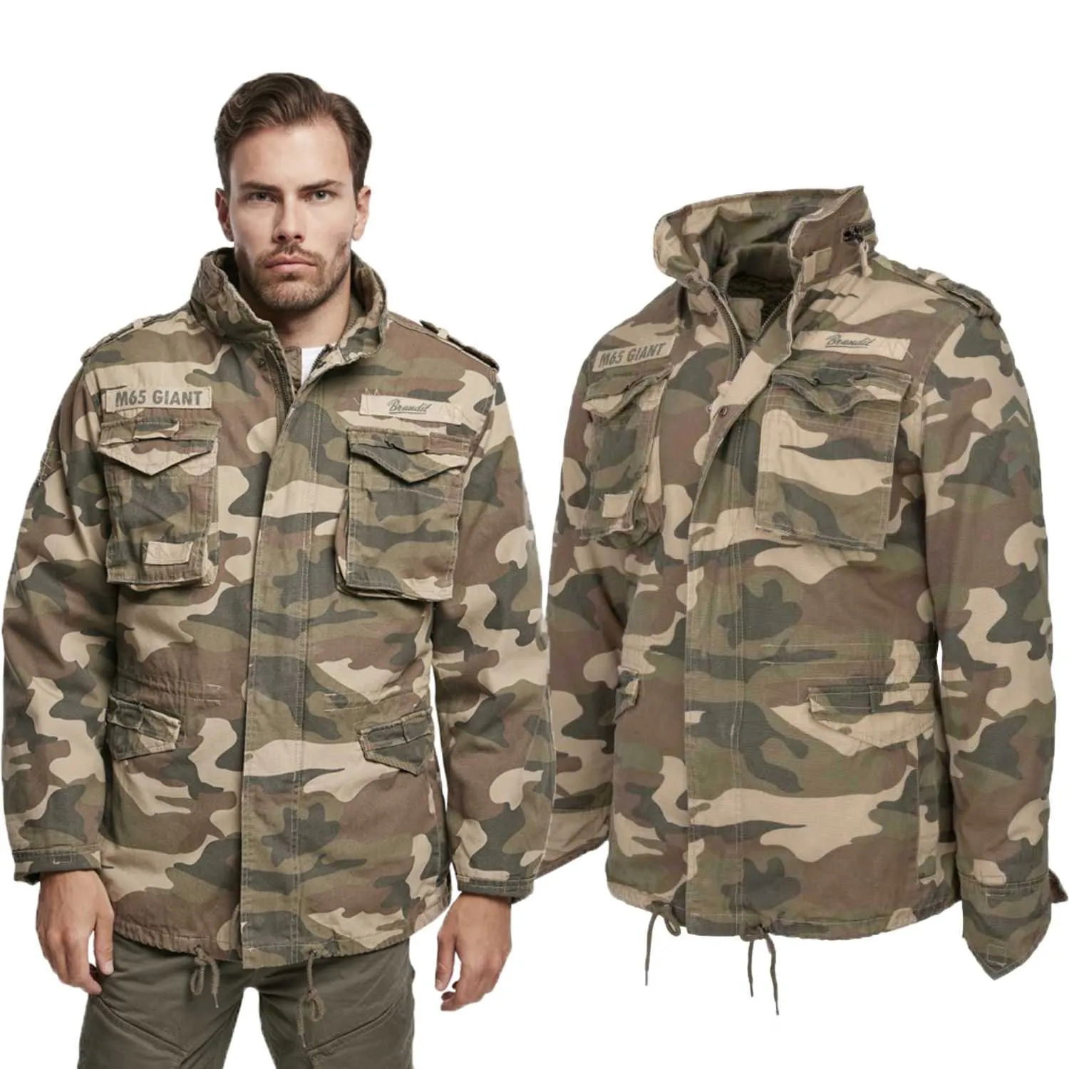 Bunda Brandit M65 Giant Light Camo 7XL