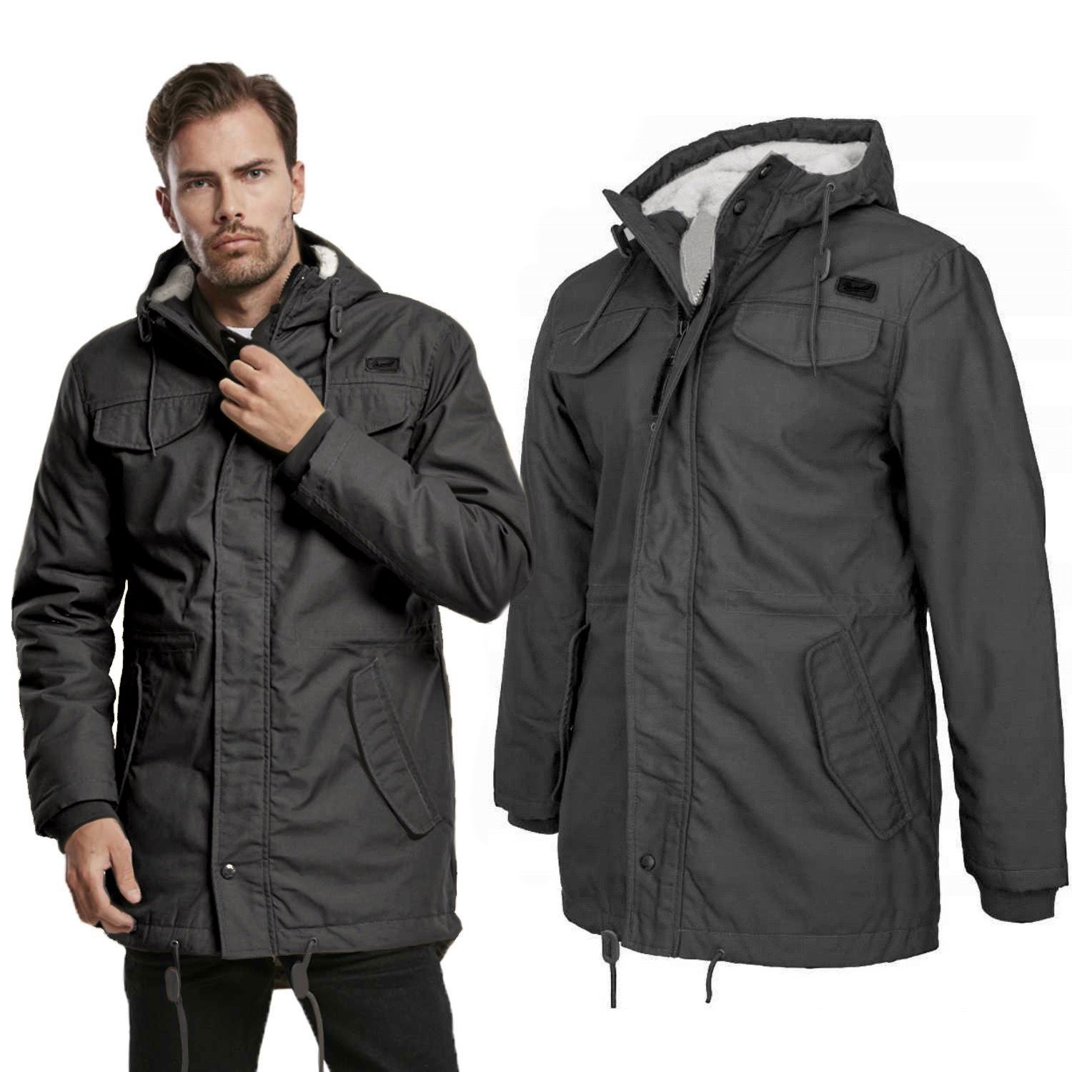 Bunda Brandit Marsh Lake Parka M51 Grafitová M