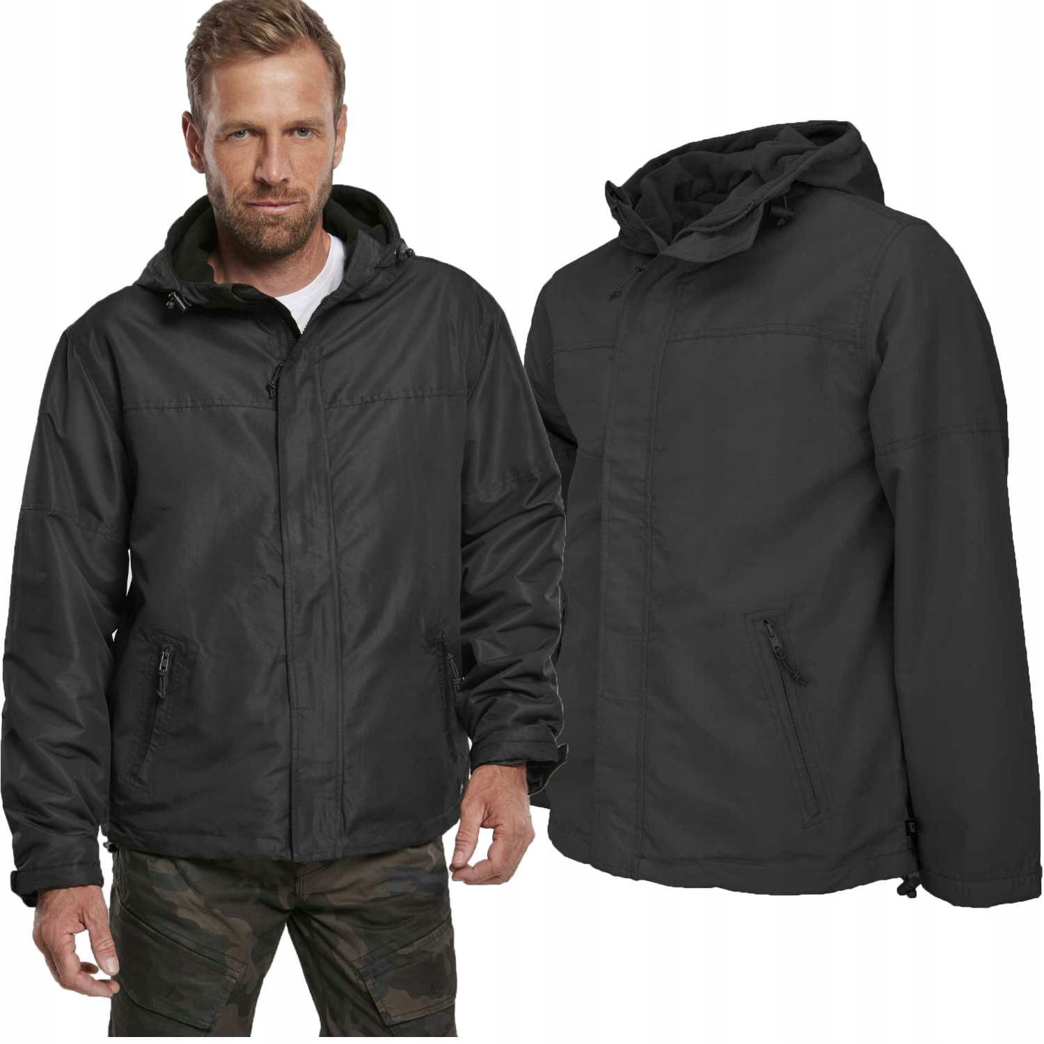 Bunda Brandit Windbreaker Frontzip Black XXL