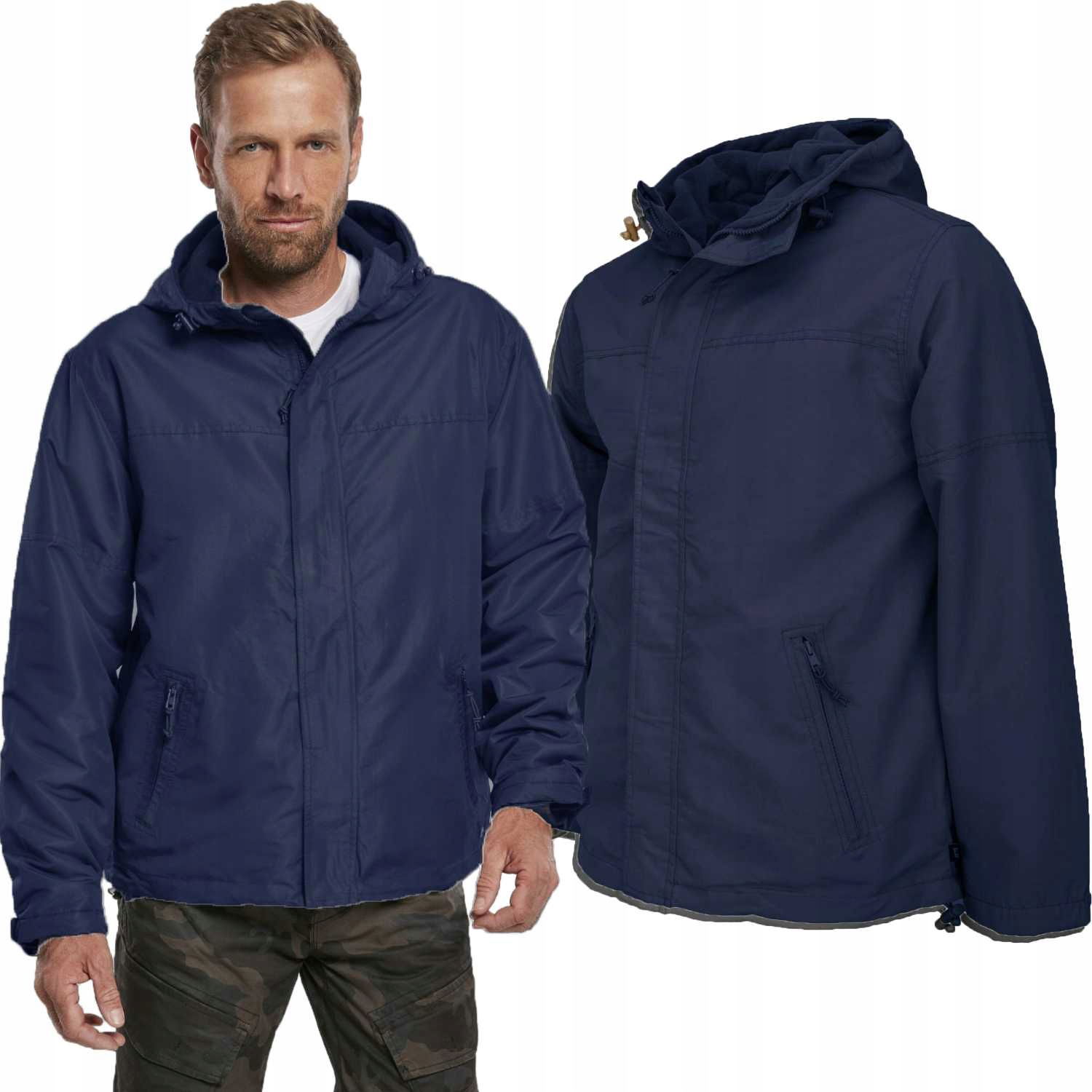 Bunda Brandit Windbreaker Frontzip Navy S