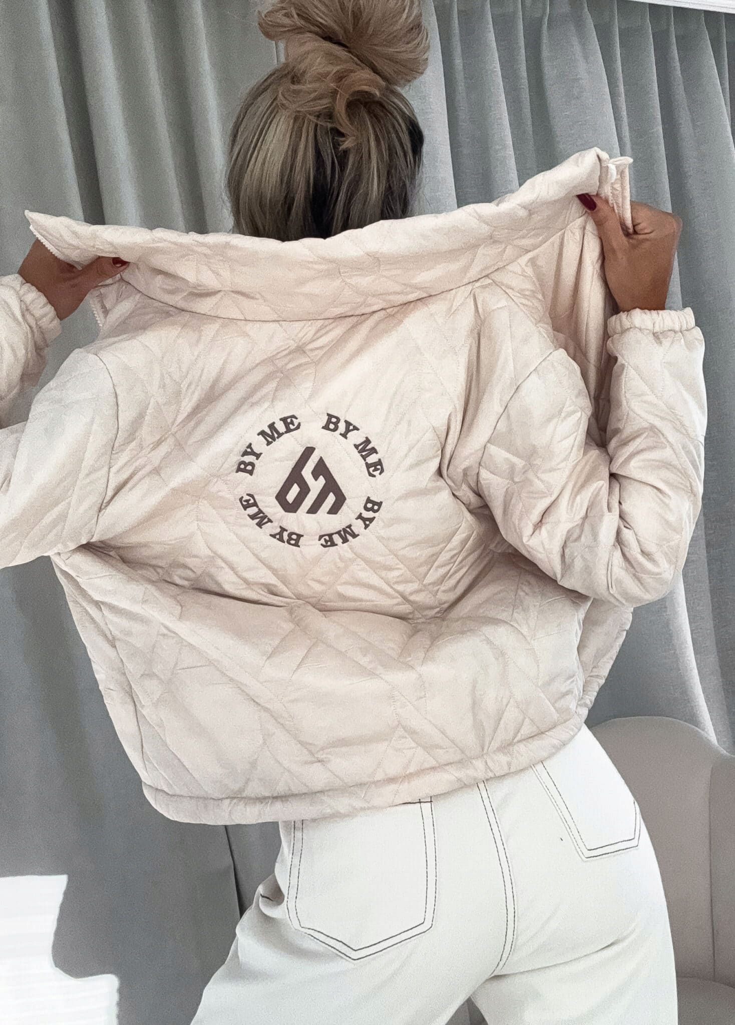 Bunda By Me Veste III Mozaika Béžová [Veľkosť M]