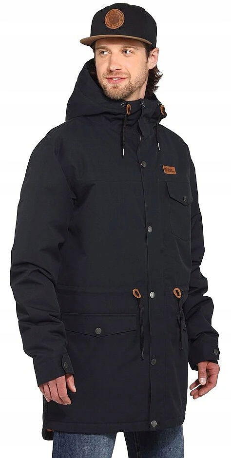 bunda Horsefeathers Preston Plain Black