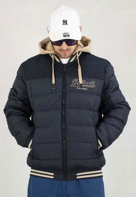 Bunda Pit Bull zimná Hidden dark navy beige