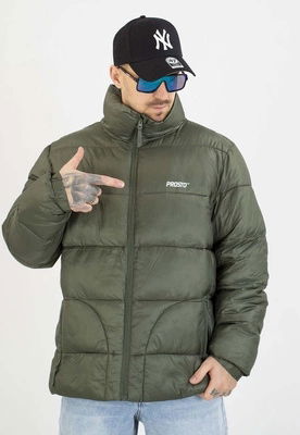 Bunda Prosto Zimná Void-9 olivová zelená