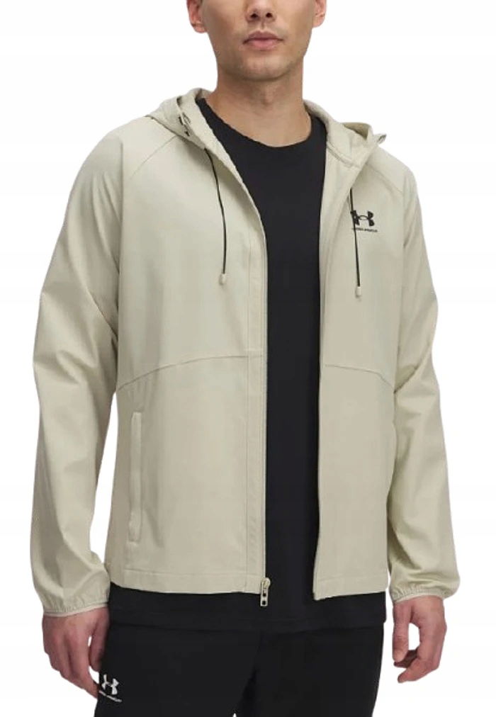 bunda Under Armour Vibe Woven Khaki Base/Black