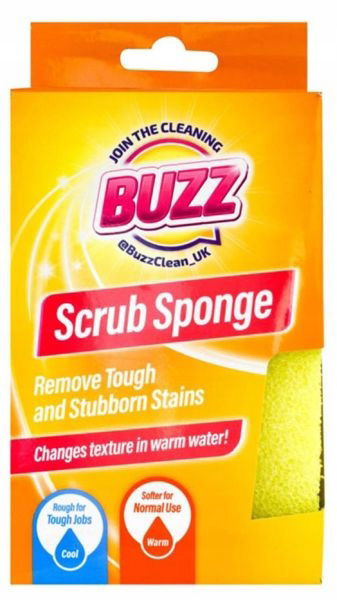 Buzz Scrub Sponge Termoaktívny kuchynský umývač Premium 1ks