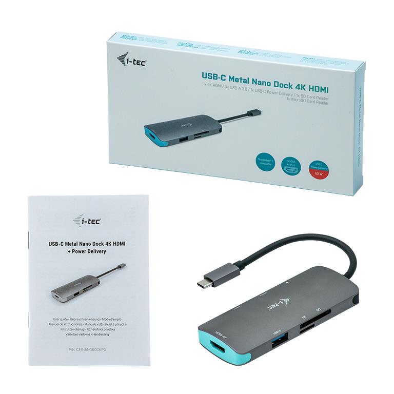 C31NANODOCKPD Itec C31NANODOCKPD i-tec Usb-c