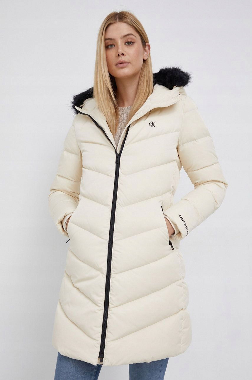 Calvin Klein Jeans Páperová bunda J20J216888 R Xs