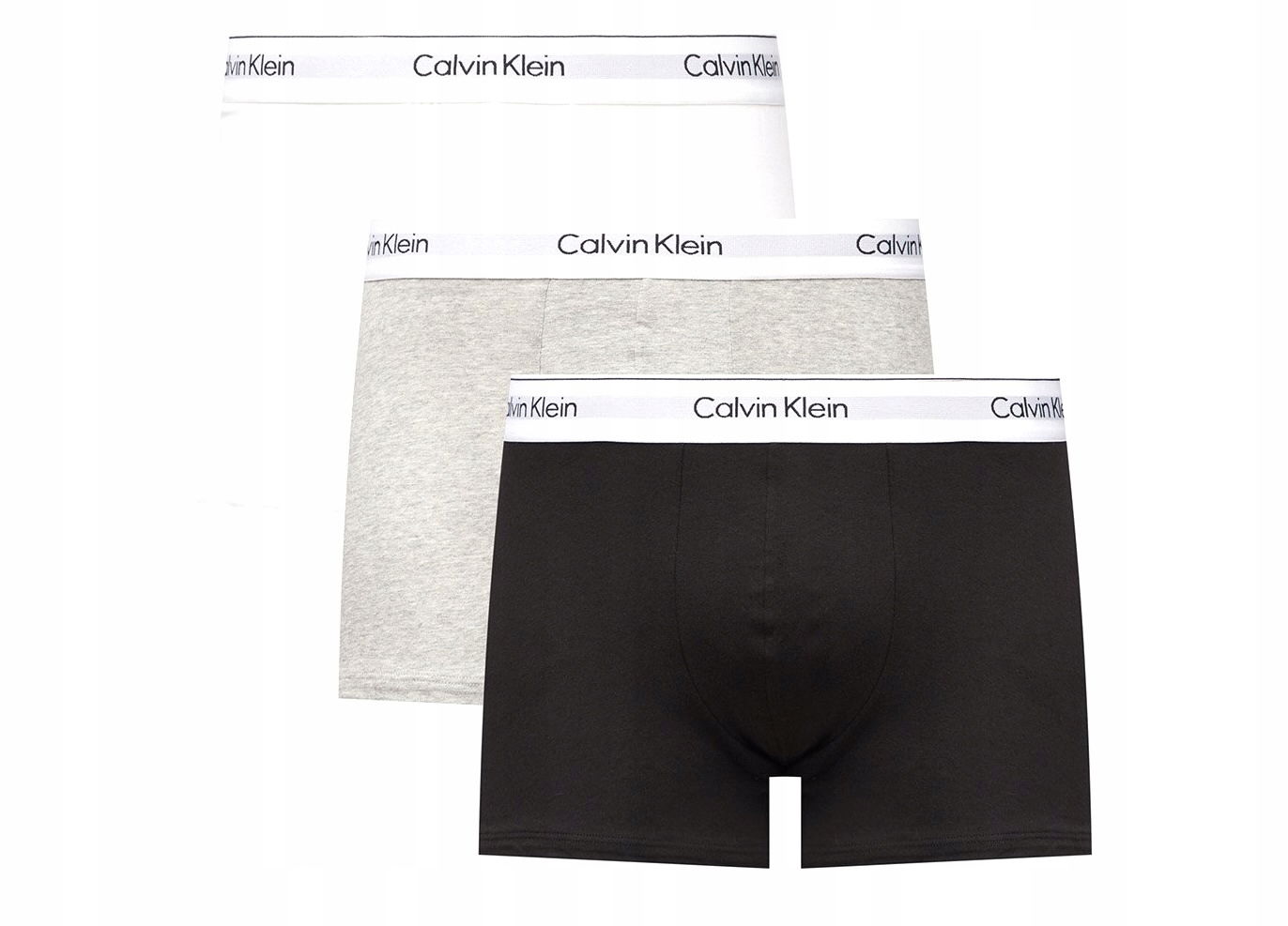 Calvin Klein Moderné Boxerky 3 Pack Big Cotton Stretch UW5 4XL
