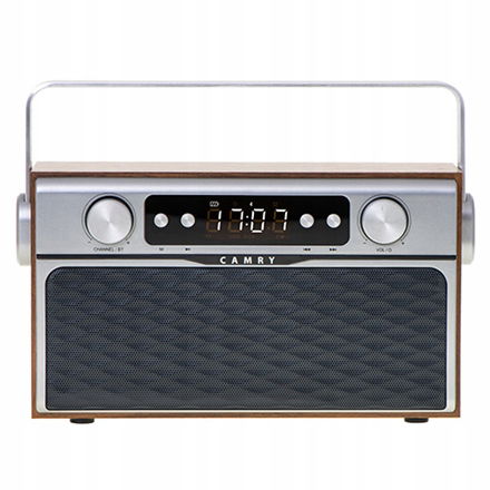 Camry Bluetooth rádio Cr 1183 16 W Aux in Drevené