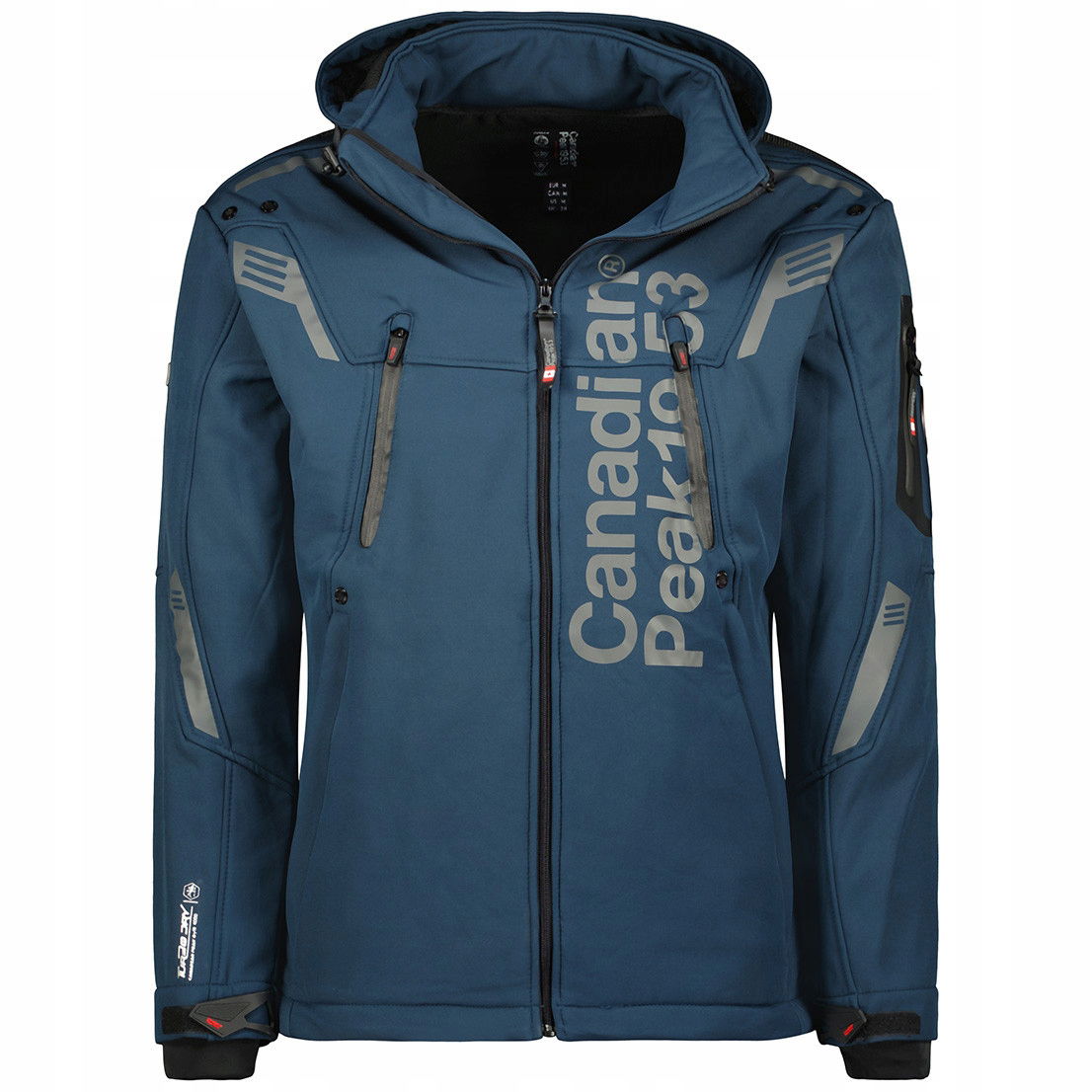Canadian Peak bunda pánska Talenteak softshell M tmavo modrá