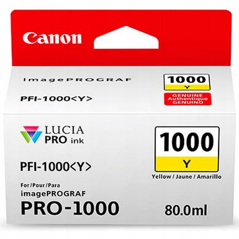 Canon Atramentová náplň/PFI-1000 Yellow