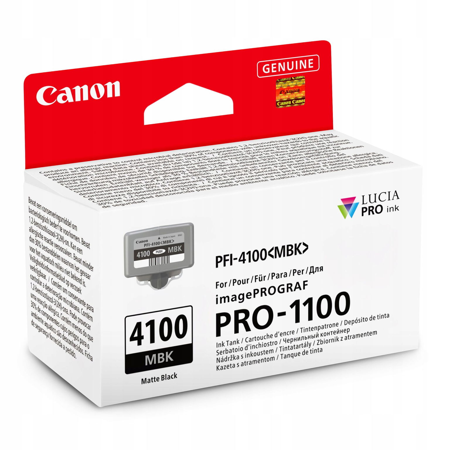 Canon PFI-4100 Mbk matte black