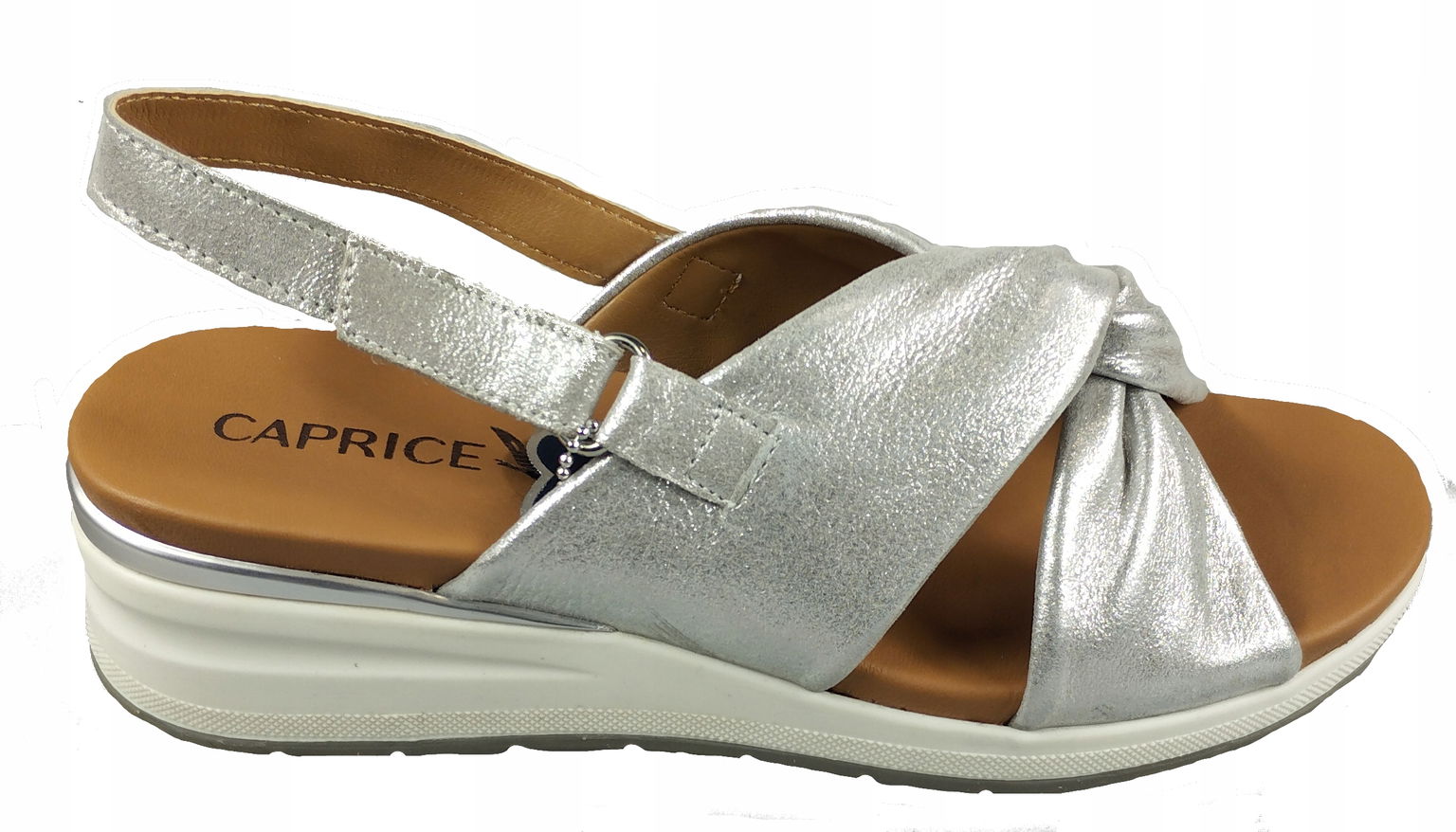 Caprice Sandále 9-28300-20 Stone Metallic r41