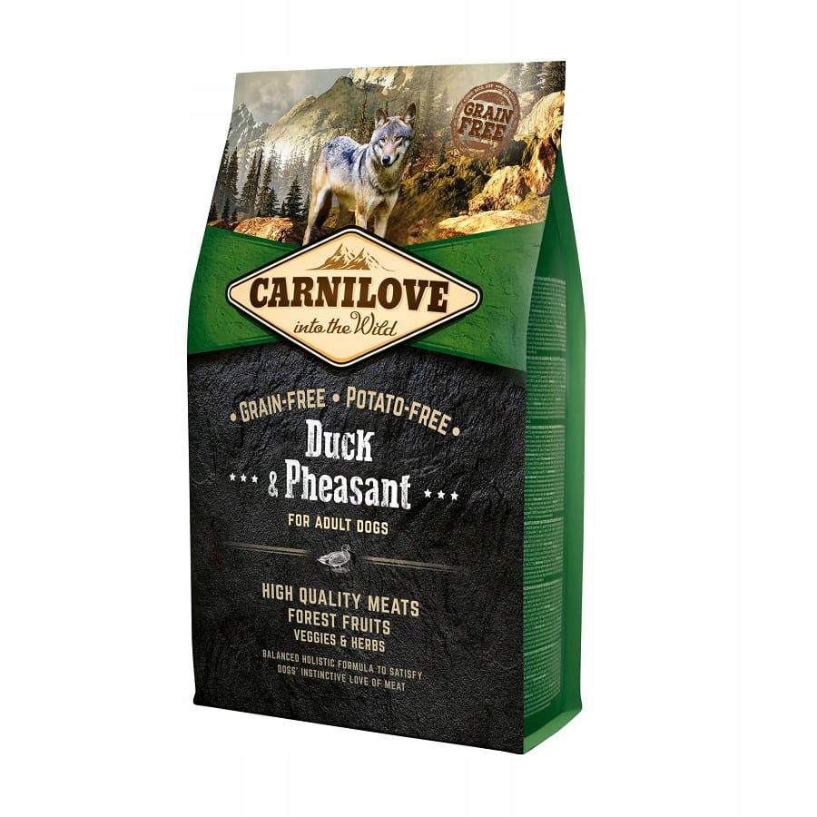 Carnilove Dog Adult Kačica a Bažant 4 kg