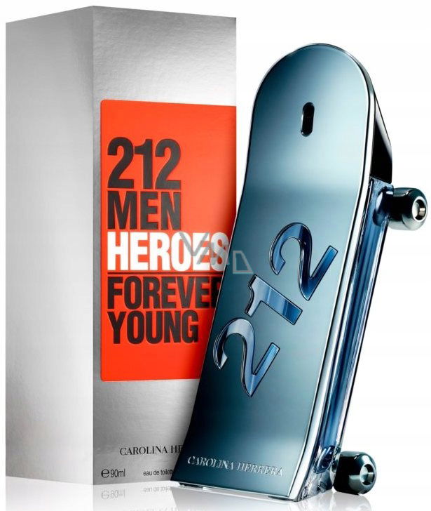 Carolina Herrera 212 Men Heroes 90ml Edt Toaletná voda pre mužov